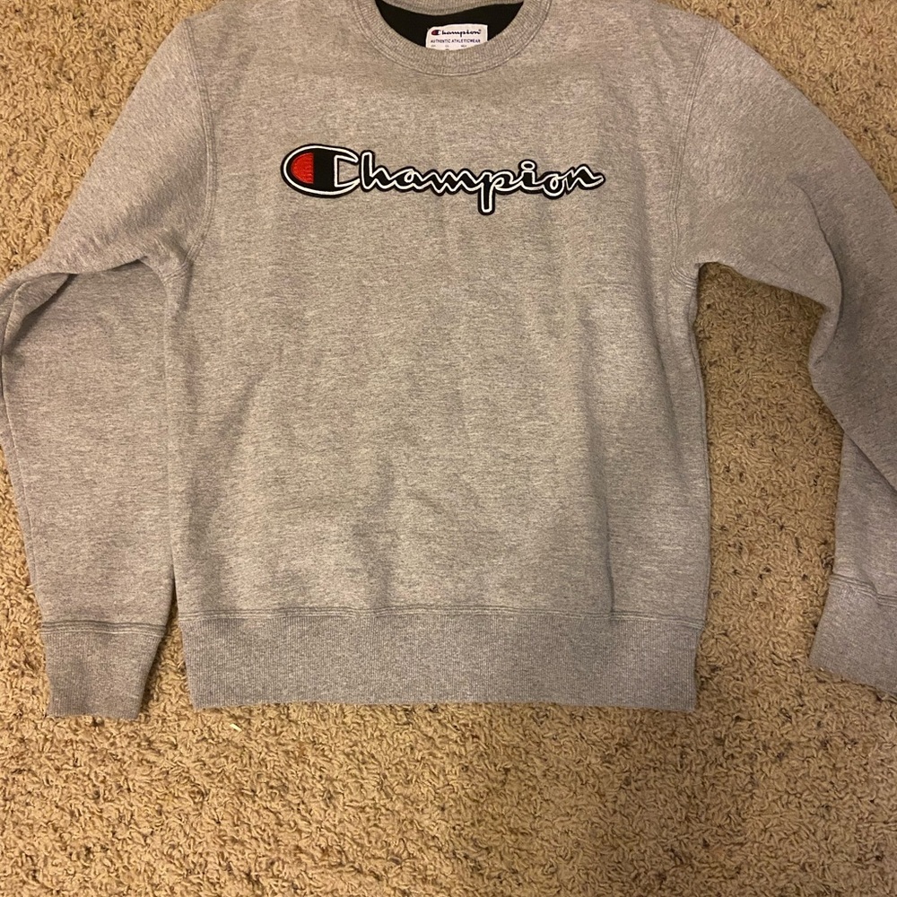 Champion Men's Grey Sweater